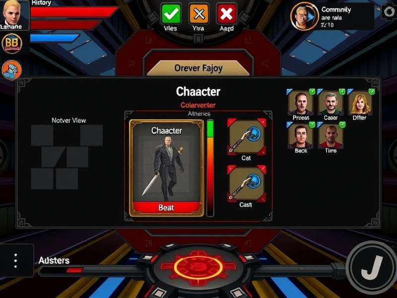 Juggernaut Judge character progression interface