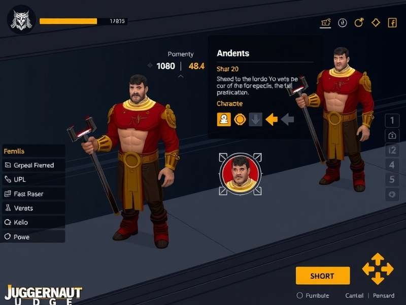Juggernaut Judge gameplay screenshot showing character and interface
